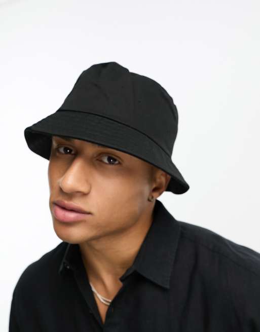 ASOS DESIGN - Cappello da pescatore nero, 4 di 4