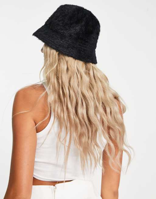 ASOS DESIGN - Cappello da pescatore nero