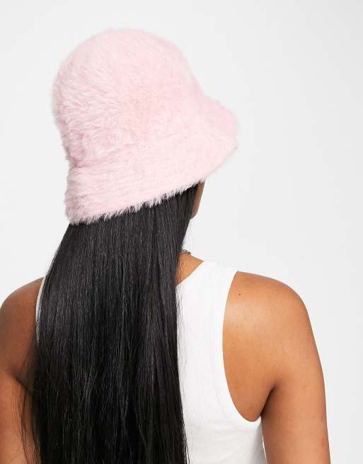 ASOS DESIGN - Cappello da pescatore soffice rosa con SpongeBob, 3 di 4