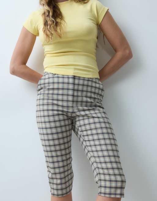 ASOS DESIGN capri de sastre a cuadros, 3 de 5