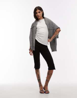 Asos Design Capri Legging In Black