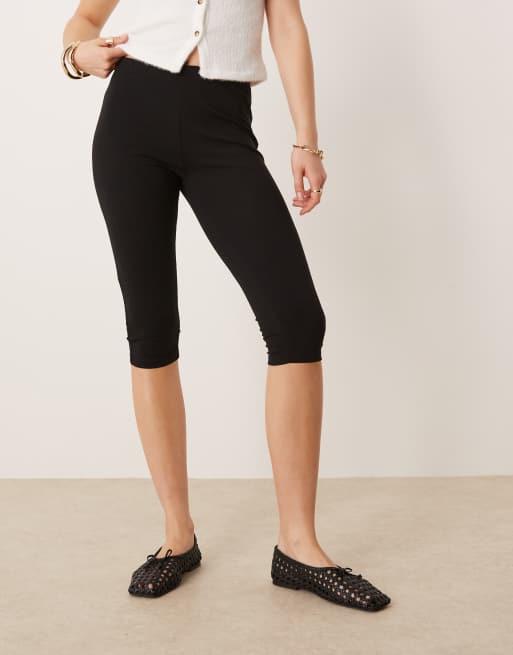 Shorts Over The Knee Leggings ASOS DESIGN Capri Legging Shorts In