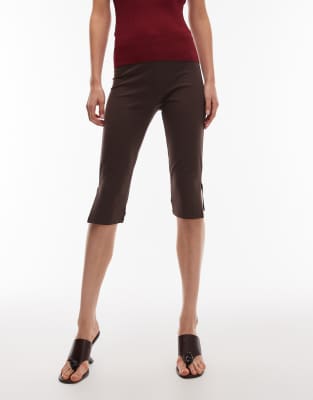 Asos Design Capri Leggings In Multi