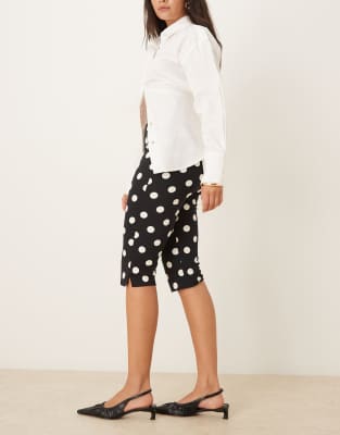 Asos Design Capri Pants In Multi