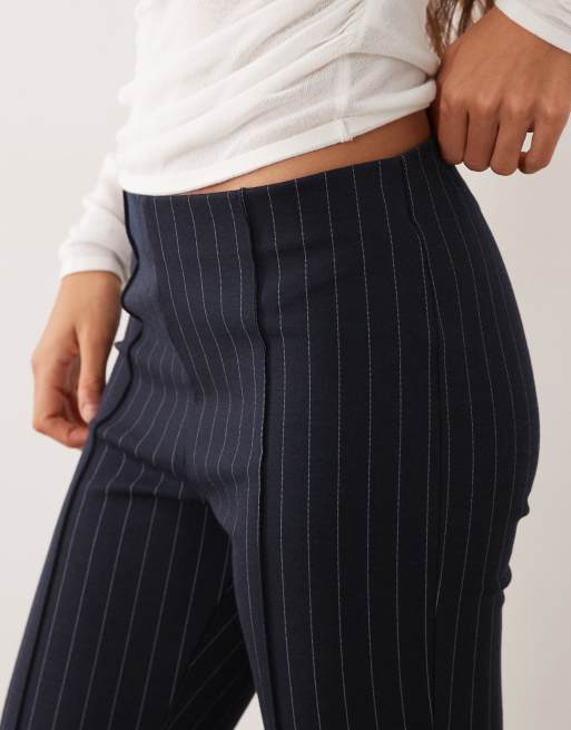 ASOS DESIGN capribroek met krijtstreep, 5 van 5