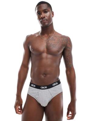 capsule collection rib brief in light gray