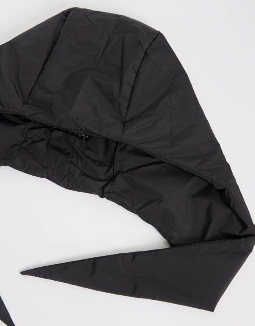 ASOS DESIGN capuche matelassée noire, 2 de 3