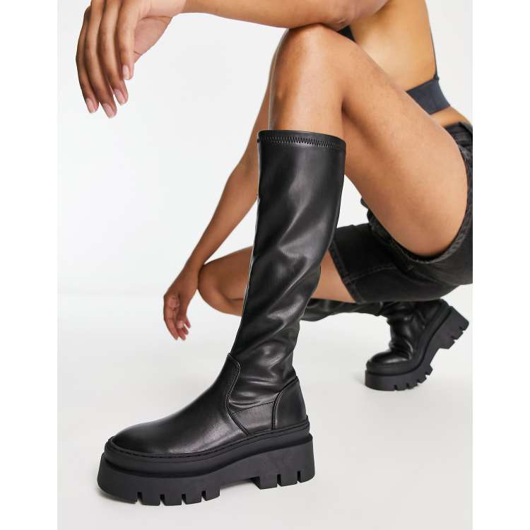 Knee sales boots asos