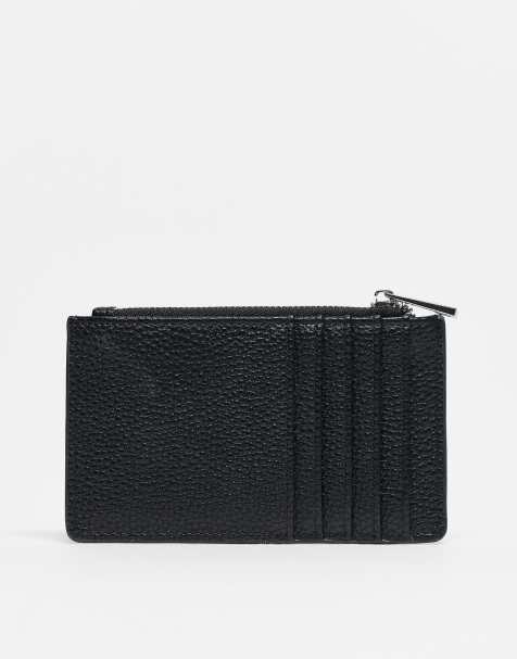 ASOS DESIGN card holder in black - view 1