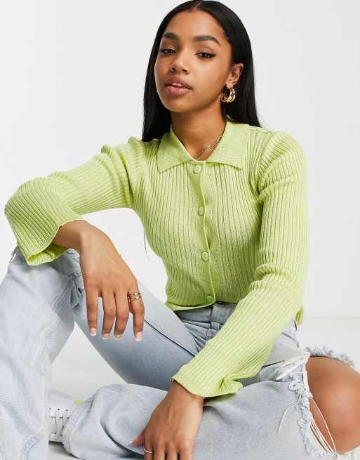 Asos hotsell green cardigan