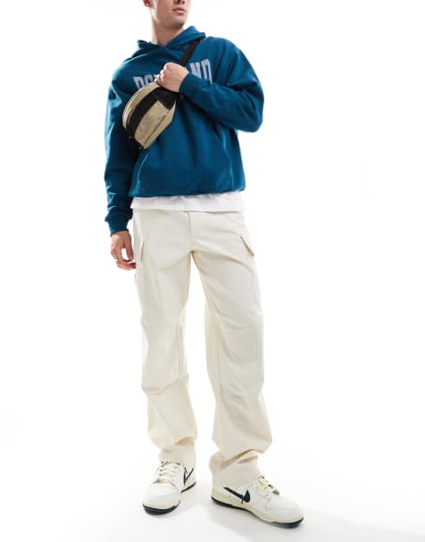 ASOS DESIGN - Cargo ampi color pietra - view 1