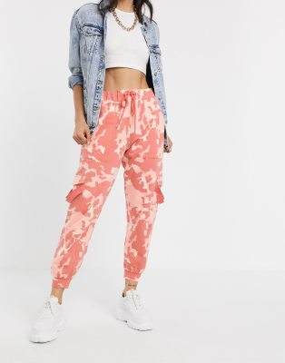 asos camo joggers