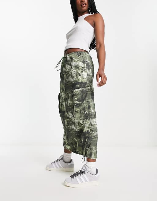 Camo shop skirt asos