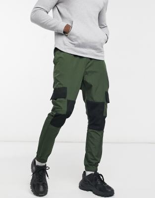 mesh cargo pants