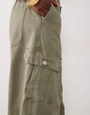 Asos Design Cargo Pants In Multi