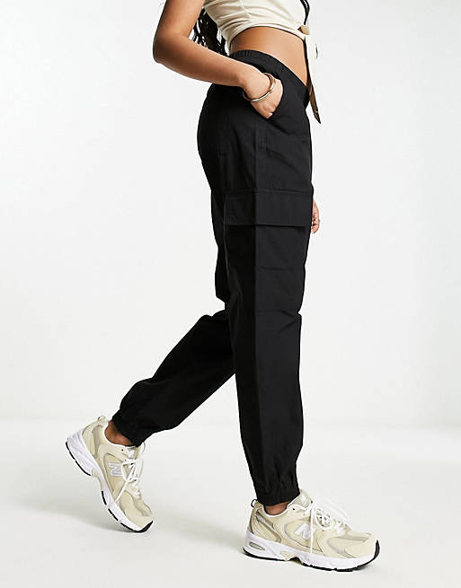 Cargo Pants with Elasticated Waist and Cuffs