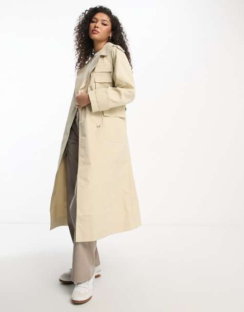 Asos trench coat outlet ladies