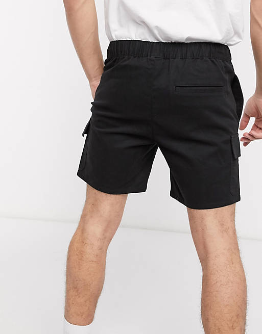 ASOS DESIGN shorts in black ASOS