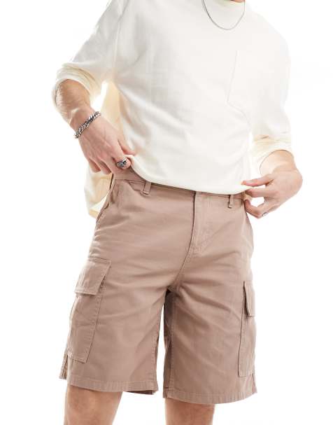 ASOS DESIGN – Cargo-Shorts in Hellbraun - view 1