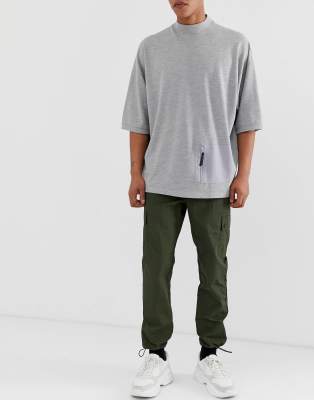 dark green cargos