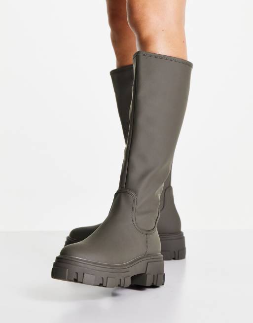 Flat boots asos online