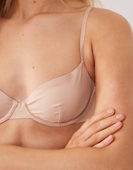 ASOS DESIGN - Carla - Soutien-gorge lissant à armatures - Beige, 2 de 4
