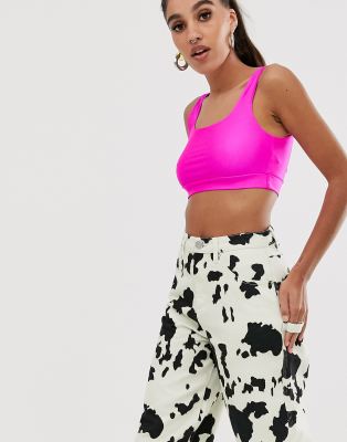 asos cow print jeans