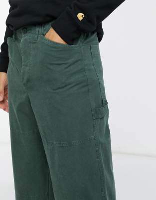 carpenter pants green