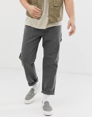 gray carpenter pants