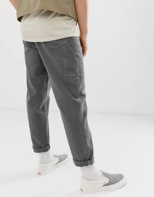 gray carpenter pants