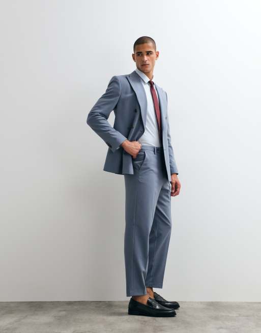 ASOS DESIGN regular suit in blue, 2 of 3