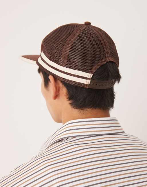 ASOS DESIGN - Casquette à imprimé Hotel - Marron, 3 de 3