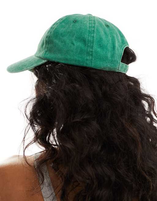 ASOS DESIGN - Casquette à inscription - Vert délavé, 2 de 4