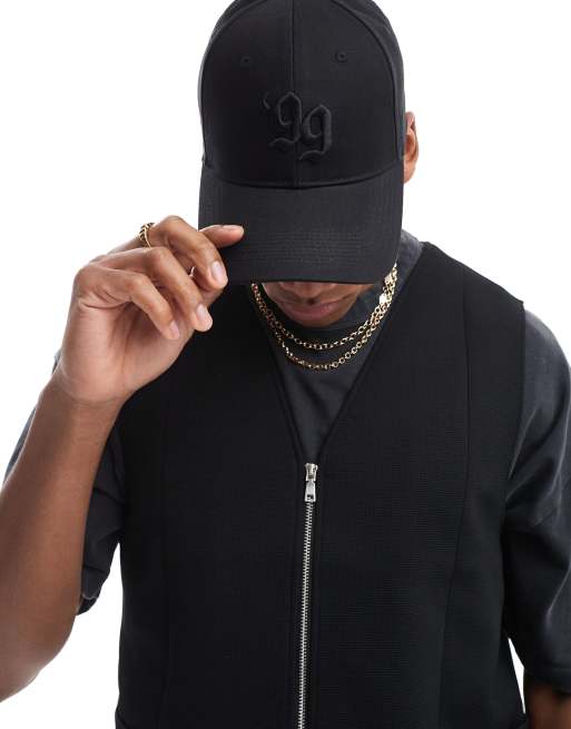 FhyzicsShops DESIGN - Casquette de baseball brodée - Noir