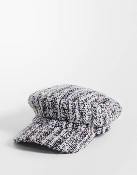 ASOS DESIGN casquette gavroche en bouclé rose - view 1