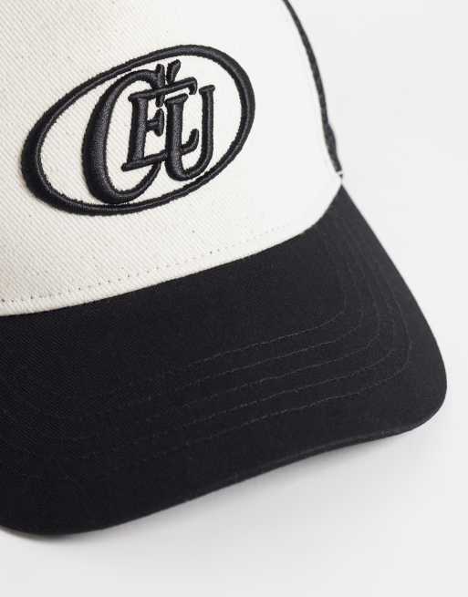 ASOS DESIGN - Casquette style camionneur avec inscription brodée - Noir, 2 de 3
