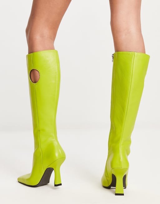 Green boots sale for sale