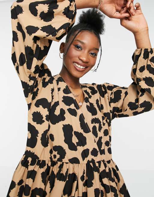 Asos tiger print clearance dress