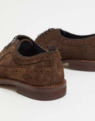 brogue slip on shoes