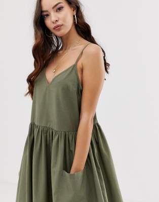smock cami dress