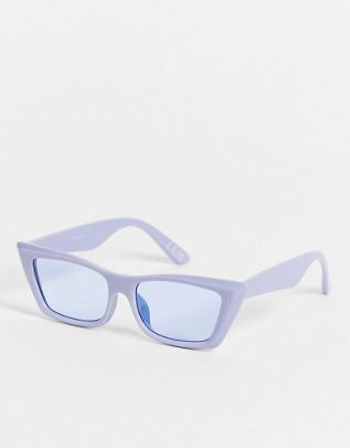 asos.com | Cat-Eye-Sonnenbrille in Blau