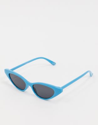 blue cat eye glasses