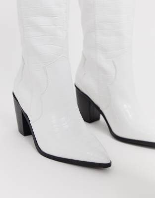 asos white boots