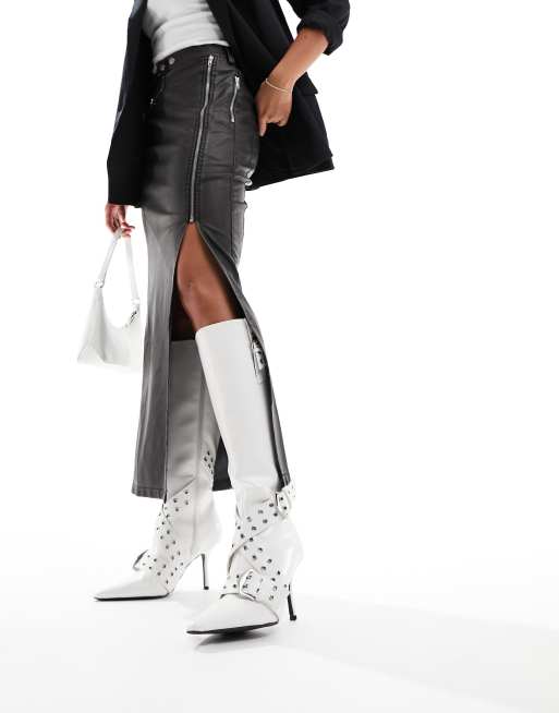Asos stivali bianchi shop