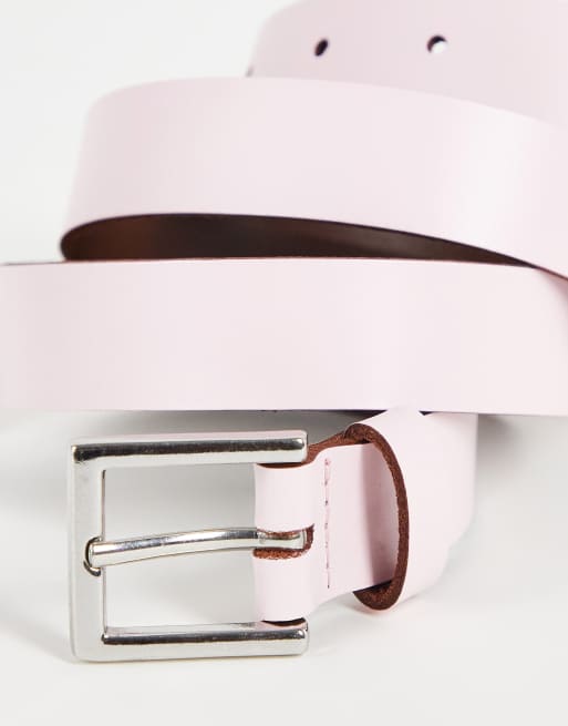 Ceinture cuir outlet rose