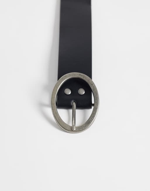 ASOS DESIGN - Ceinture taille et hanches ornée de clous - Noir, 2 de 3
