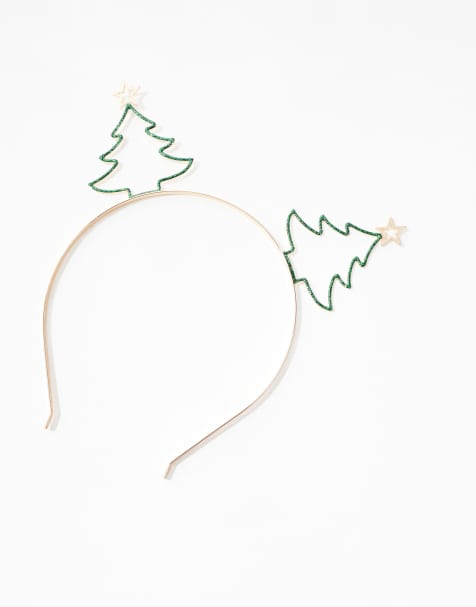 ASOS DESIGN - Cerchietto con alberi di Natale - view 1