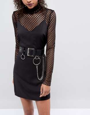 black waist belt for dress