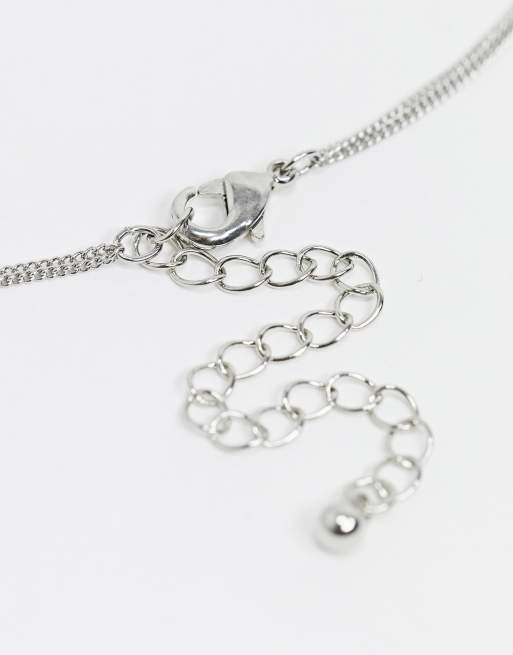 Asos on sale silver necklace