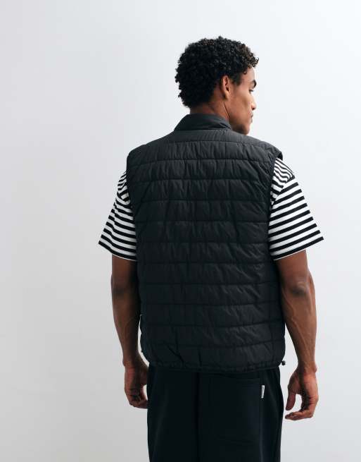 ASOS DESIGN - chaleco acolchado tipo liner en negro, 5 de 5